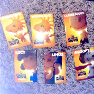 Official Peanuts Movie Promotional Pins